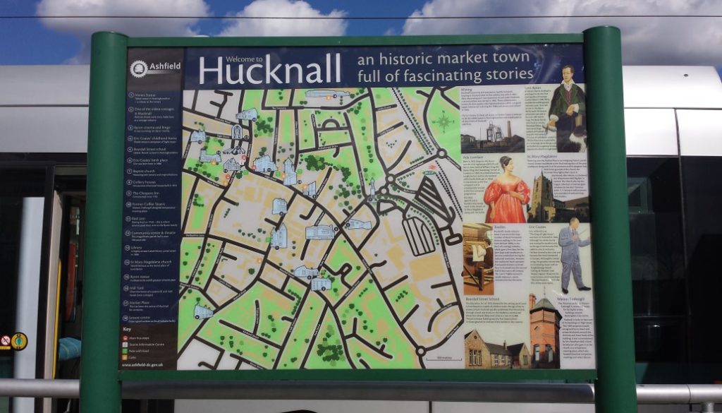 Hucknall ashfield council post plank Viewtec signs