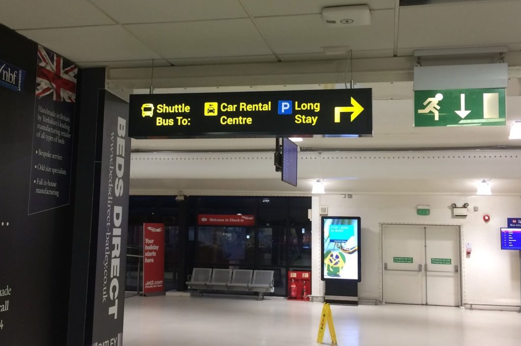 Leeds Bradford Airport | Viewtec Signs