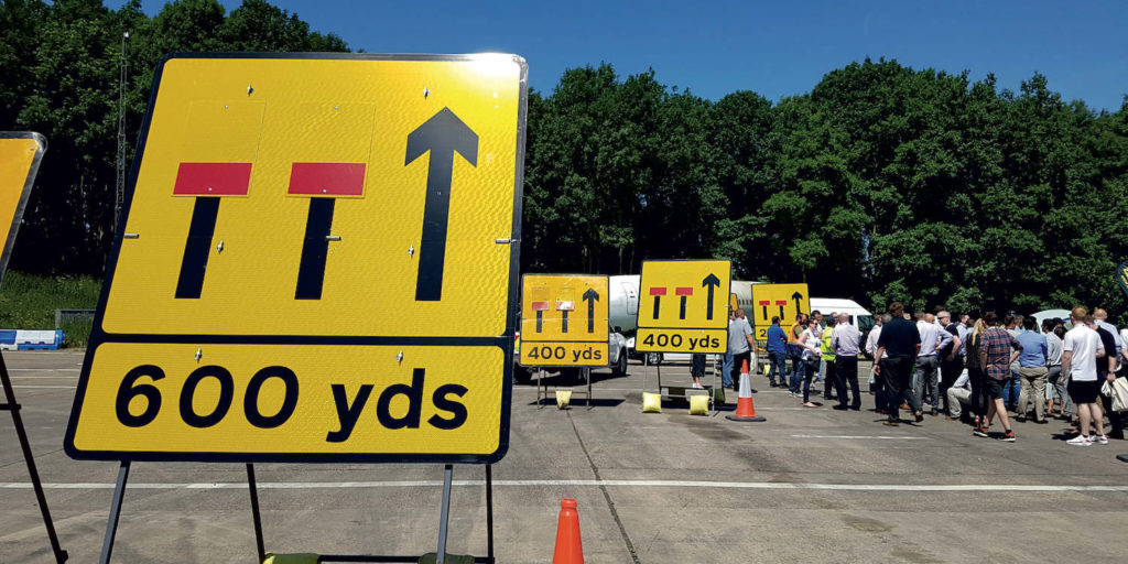 Temporary Traffic Signs by Viewtec Signs UK Compliant Signage Experts